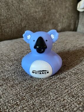 EXCLUSIVE  Outback Steakhouse Blue Koala Rubber Duck
